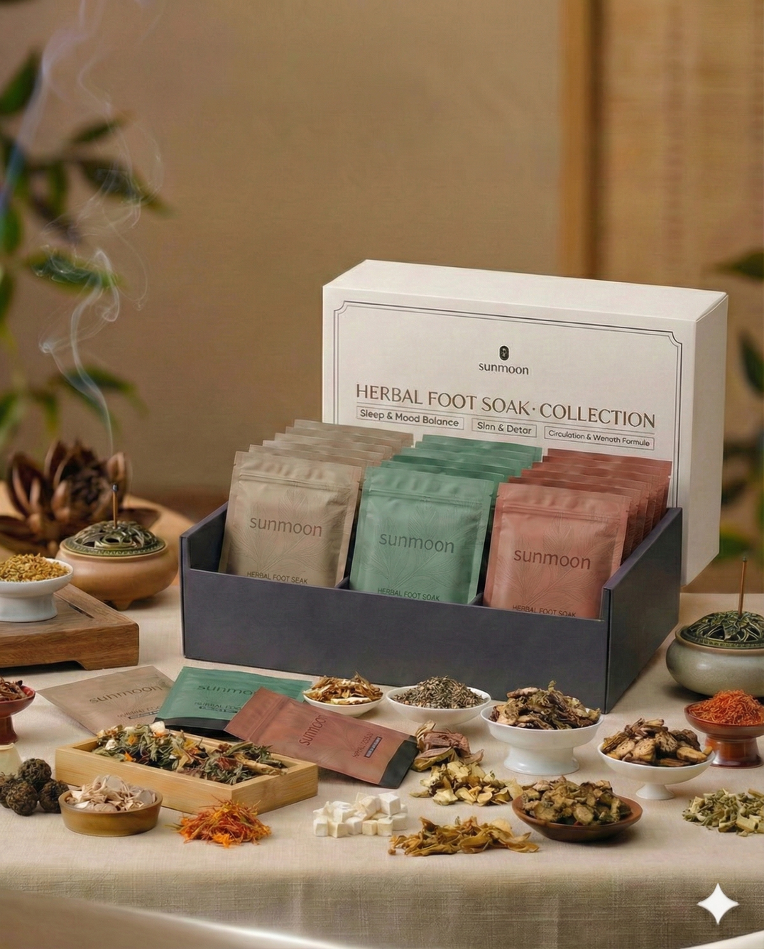 SunMoon® Herbal Foot Soak • Collection