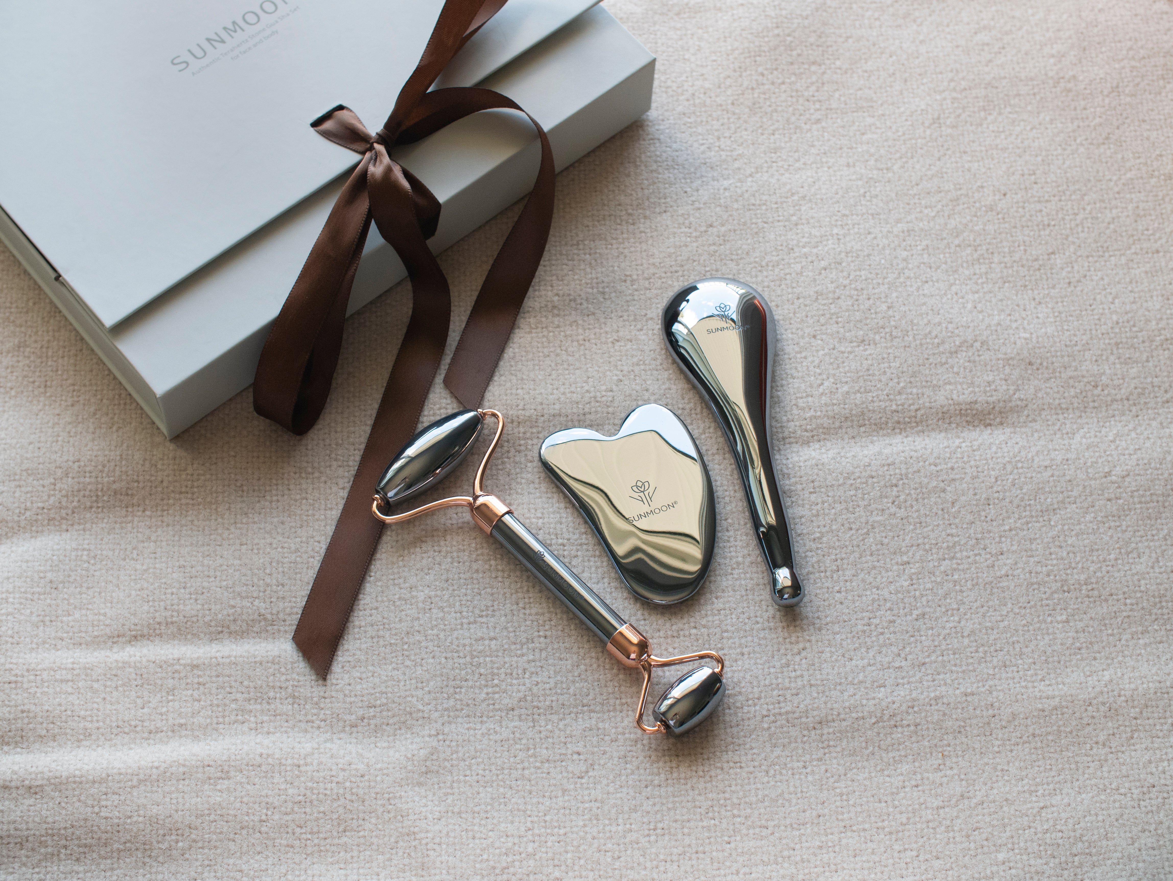 SunMoon Terahertz Stone GuaSha Set