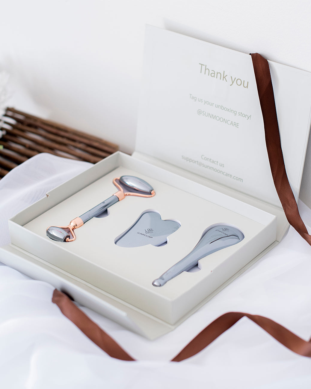 SunMoon Terahertz Stone GuaSha Set