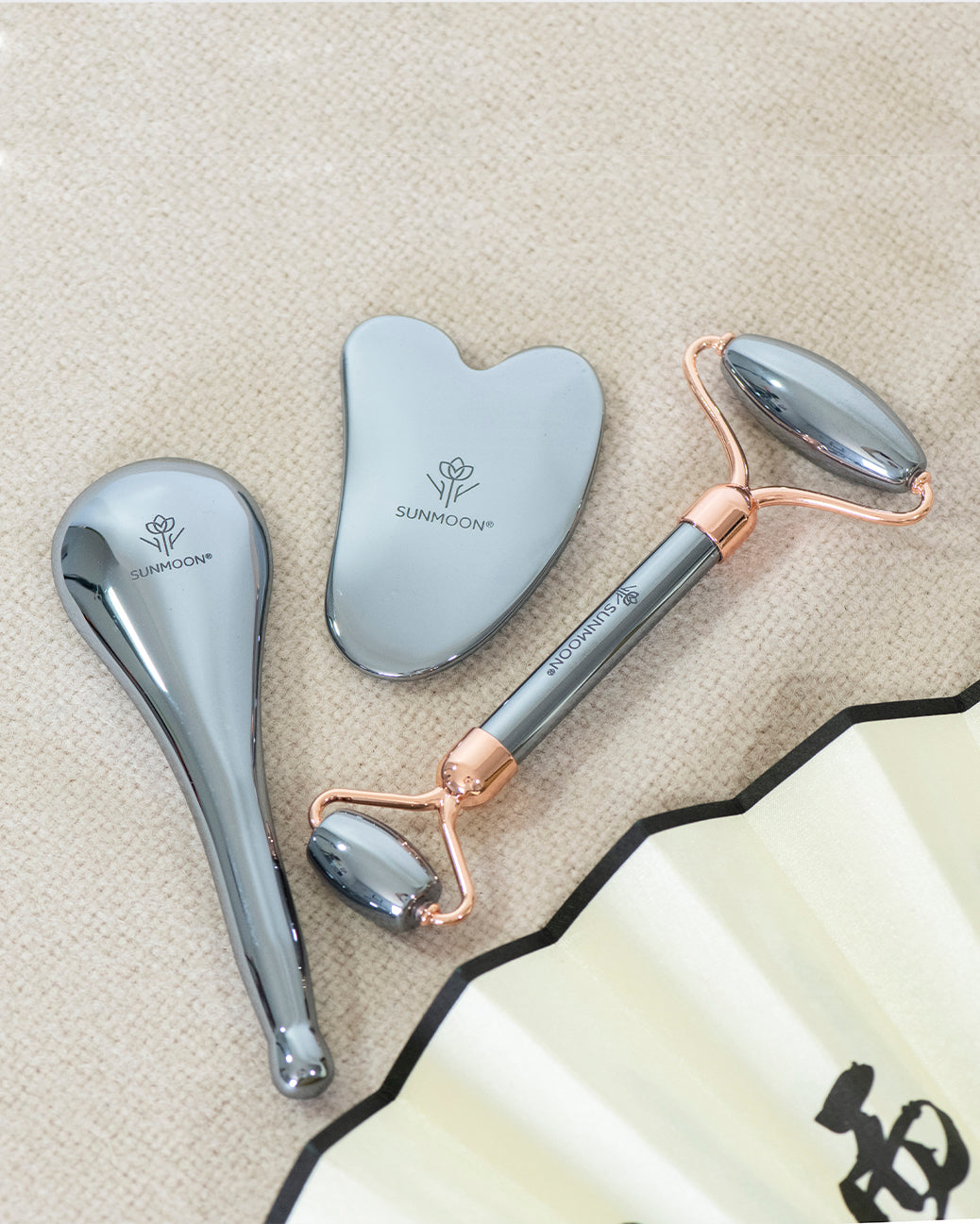 SunMoon Terahertz Stone GuaSha Set